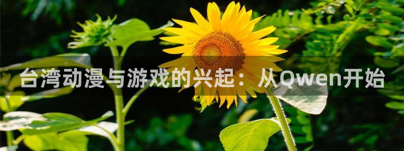 人生就是搏f平台注册：台湾动漫与游戏的兴起：从Qwen开始